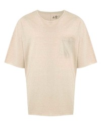 T-shirt à col rond beige OSKLEN