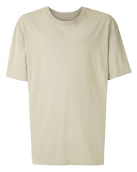 T-shirt à col rond beige OSKLEN