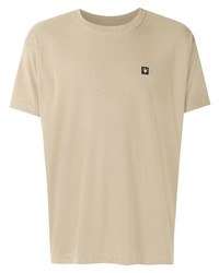 T-shirt à col rond beige OSKLEN