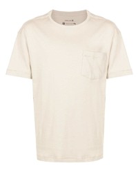 T-shirt à col rond beige OSKLEN