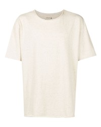 T-shirt à col rond beige OSKLEN