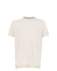 T-shirt à col rond beige OSKLEN