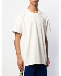 T-shirt à col rond beige Gucci