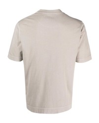 T-shirt à col rond beige Circolo 1901