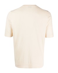 T-shirt à col rond beige Ballantyne