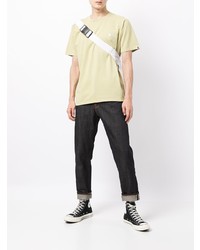 T-shirt à col rond beige A Bathing Ape