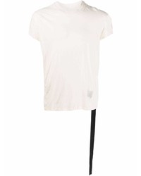 T-shirt à col rond beige Rick Owens DRKSHDW