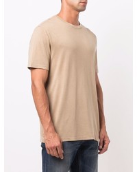 T-shirt à col rond beige Officine Generale