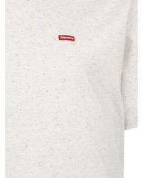 T-shirt à col rond beige Supreme