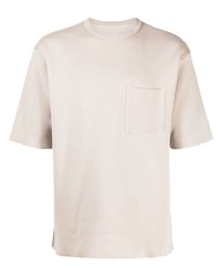 T-shirt à col rond beige Snow Peak