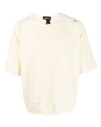 T-shirt à col rond beige Stone Island Shadow Project