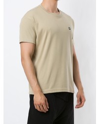 T-shirt à col rond beige OSKLEN