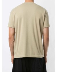 T-shirt à col rond beige OSKLEN