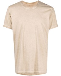 T-shirt à col rond beige Uma Wang