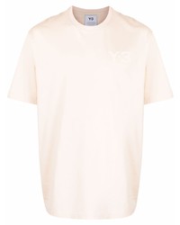 T-shirt à col rond beige Y-3