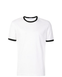 T-shirt à col rond blanc et noir Dolce & Gabbana Underwear