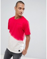 T-shirt à col rond blanc et rouge ONLY & SONS