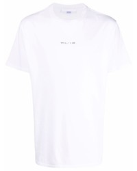 T-shirt à col rond blanc 1017 Alyx 9Sm