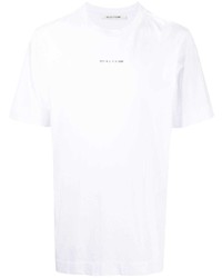 T-shirt à col rond blanc 1017 Alyx 9Sm