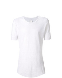 T-shirt à col rond blanc 10Sei0otto