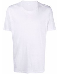 T-shirt à col rond blanc 120% Lino