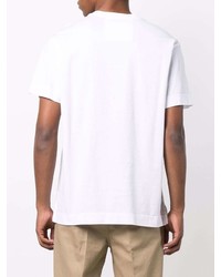 T-shirt à col rond blanc Givenchy