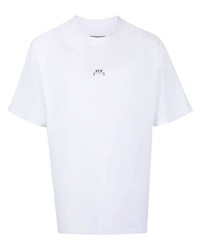 T-shirt à col rond blanc A-Cold-Wall*