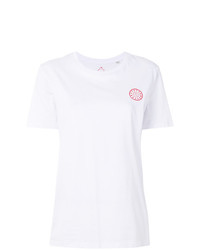 T-shirt à col rond blanc A.F.Vandevorst