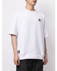 T-shirt à col rond blanc AAPE BY A BATHING APE