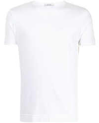 T-shirt à col rond blanc Adam Lippes