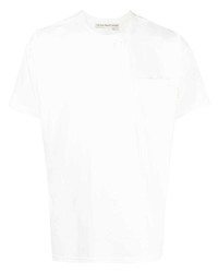 T-shirt à col rond blanc Advisory Board Crystals