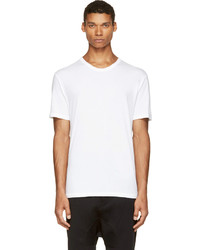 T-shirt à col rond blanc Alexander Wang