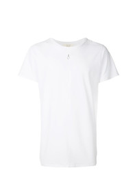 T-shirt à col rond blanc Alyx