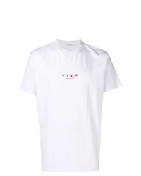 T-shirt à col rond blanc Alyx