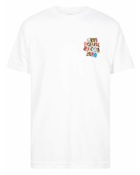 T-shirt à col rond blanc Anti Social Social Club