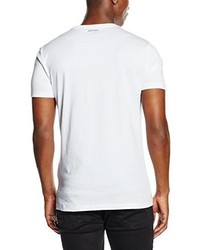 T-shirt à col rond blanc Antony Morato