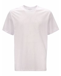 T-shirt à col rond blanc Armani Exchange