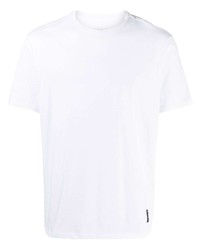 T-shirt à col rond blanc Armani Exchange