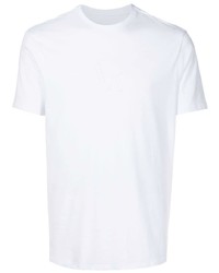 T-shirt à col rond blanc Armani Exchange