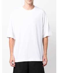 T-shirt à col rond blanc Off-White