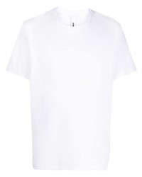 T-shirt à col rond blanc Attachment