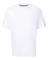 T-shirt à col rond blanc Bally