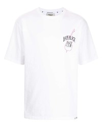 T-shirt à col rond blanc BAPE BLACK *A BATHING APE®