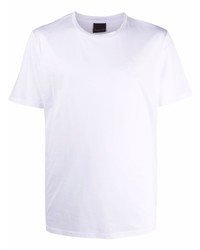 T-shirt à col rond blanc Billionaire