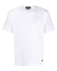 T-shirt à col rond blanc Black Comme Des Garçons