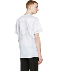 T-shirt à col rond blanc Givenchy