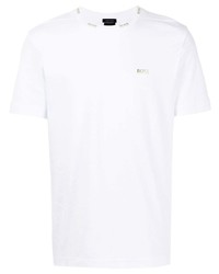 T-shirt à col rond blanc BOSS HUGO BOSS