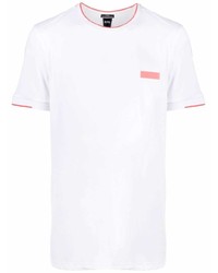T-shirt à col rond blanc BOSS HUGO BOSS