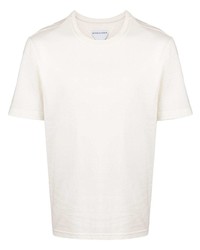 T-shirt à col rond blanc Bottega Veneta