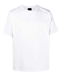 T-shirt à col rond blanc Botter